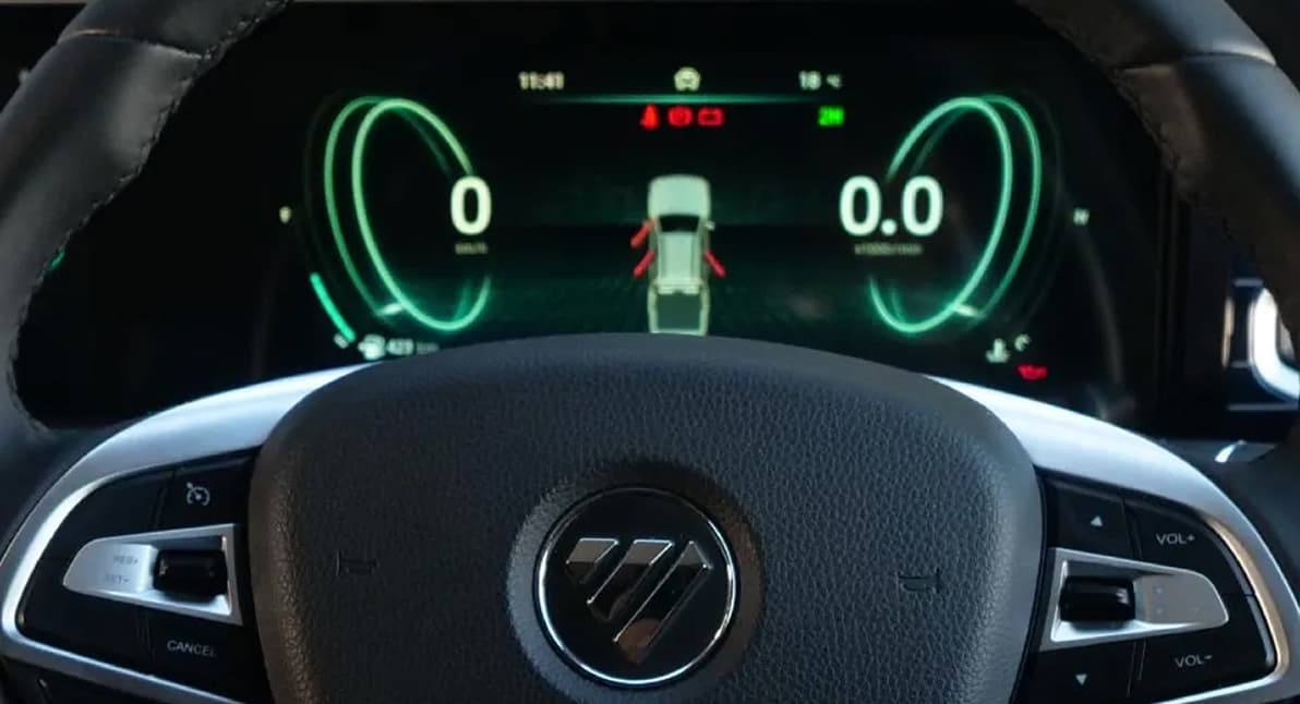 Tunland G7 Double Cab Digital Cluster Screen