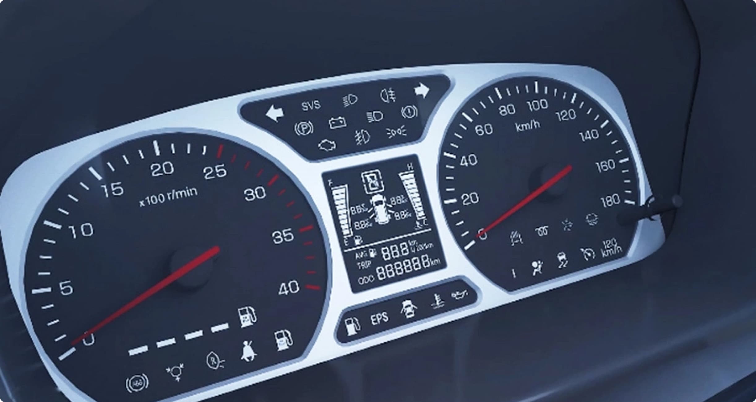 Foton TruckMate Instrument Cluster