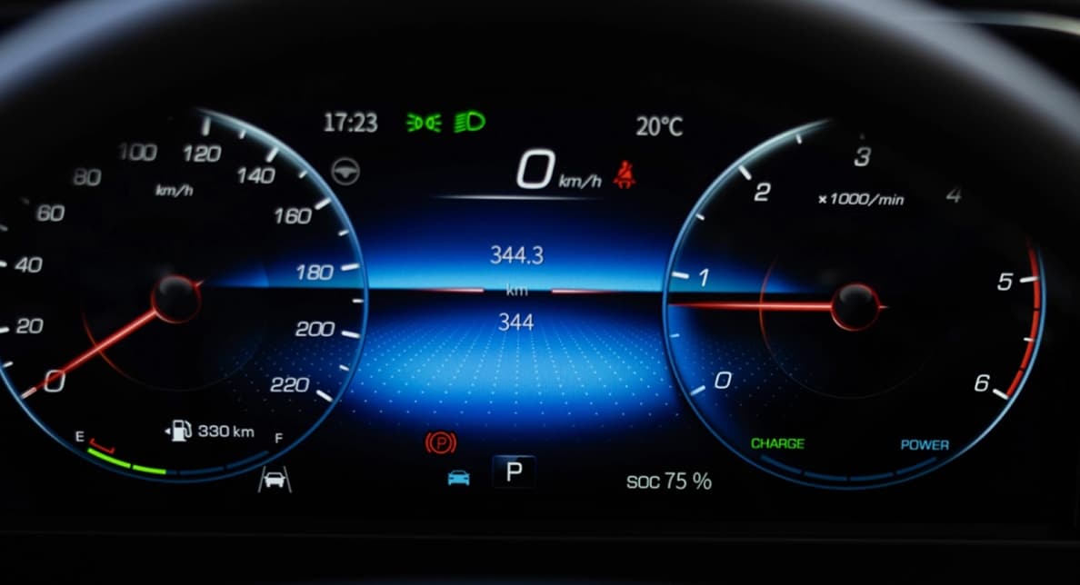 Tunland V7 Double Cab Digital Cluster Screen