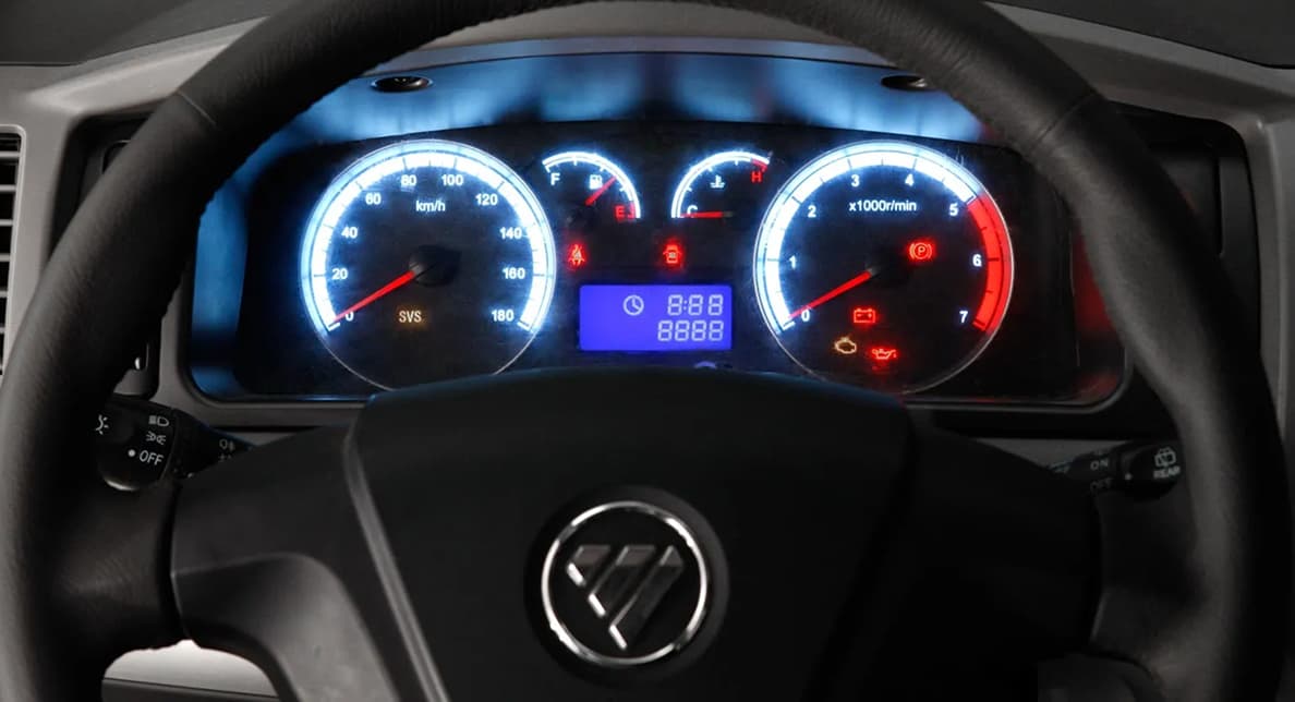 View Luxury Shuttlebus Instrument Cluster