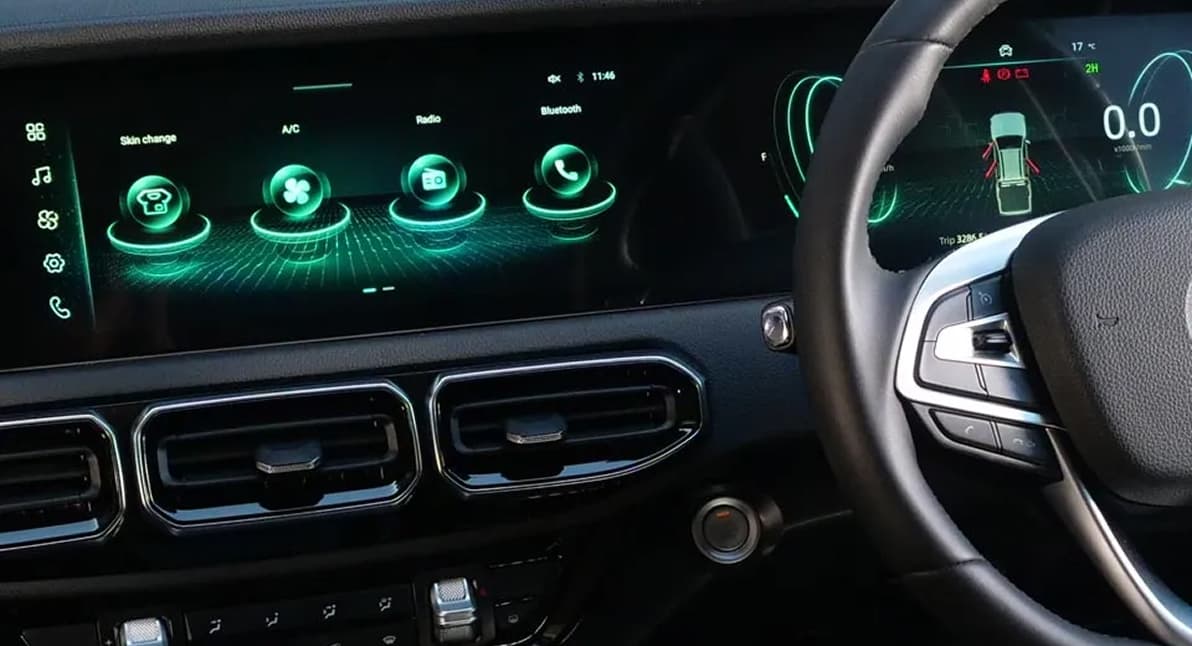 Tunland G7 Double Cab 12.3-inch Infotainment Screen